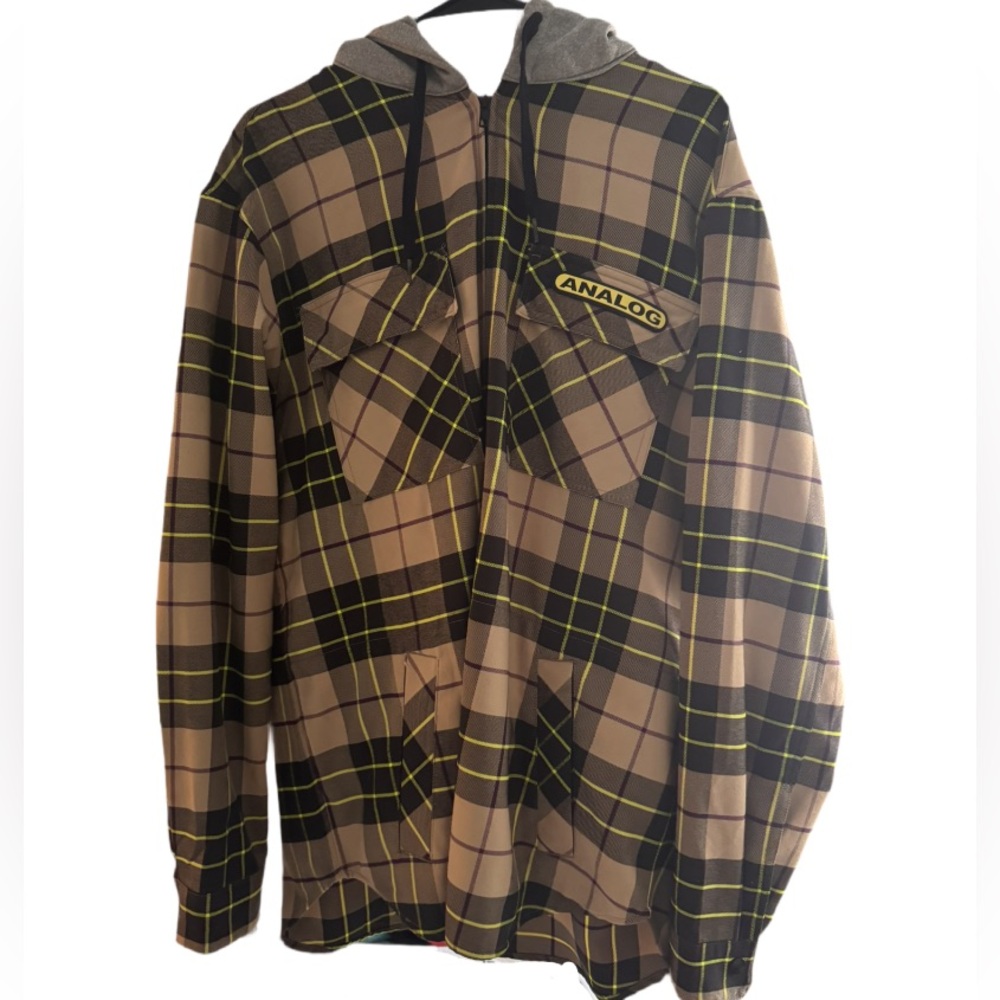 Analog Zip up hoodie